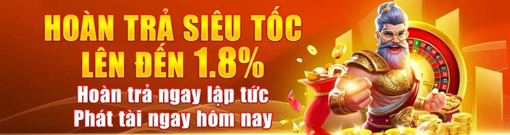 Banner khuyến mãi slot game